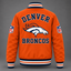 Unisex Denver Broncos Orange Varsity Jacket