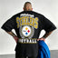 Pittsburgh Steelers Laurel Wreath Printed T-Shirt