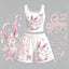 Anime Pokémon Vest and shorts Two-Piece Set