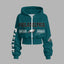 Philadelphia Eagles Zip-up hooded jacket and elastic-waist pants set | NFL