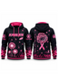 Philadelphia Eagles Breast Cancer Awareness Dandelion Hoodie