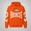 Denver Broncos 2‑3 Number Print Hoodie