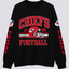 Retro Kansas City Chiefs 1960 Football Graphic Crewneck Sweatshirt
