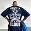 Dallas Cowboys "Being A Cowboys Fan Is Not A Choice'' Printed T-Shirt