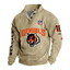 Cincinnati Bengals Custom Button Mock Neck Sweatshirt