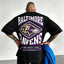 Baltimore Ravens Vintage Diamond Frame Printed T-Shirt