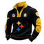 Men’s Pittsburgh Steelers 1/4 Zip Pullover Sweatshirt