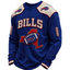 Buffalo Bills Waffle Knit Long-Sleeve Sweatshirt