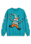 Women's Miami Dolphins Christmas Crewneck Sweatshirt