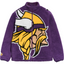 Minnesota Vikings Big Logo Full Zip NFL Sherpa Fleece Jacket