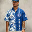 Chelsea FC Half‑Split Hawaiian Shirt For Fan