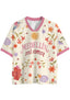 Medellin Floral Hummingbird Graphic Mesh Jersey Shirts
