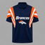 DEN x NFL Sleeve Collared Sports Polo Shirt