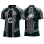 Spider Web Print Philadelphia Eagles Printed T-Shirt
