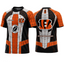 Spider Web Print Cincinnati Bengals Printed T-Shirt