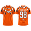 Denver Broncos Native Geometric Pattern Men's Short Sleeve Fan T‑Shirt