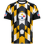 Pittsburgh Steelers Geometric Diamond Pattern All‑Over Print Men's Short‑Sleeve NFL Fan Jersey T‑Shirt