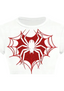 Cyber Spider Streetwear Top & Elasticated Trousers Two-Piece Set