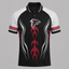 Atlanta Falcons Graphic Raglan Polo Shirt