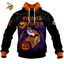 MIN X NFL Halloween Night 3D Shirt Custom Name For Fan