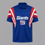 NYG x NFL Sleeve Collared Sports Polo Shirt