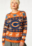 Chicago Bears Ugly Christmas Football Fan Sweatshirt