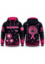 Baltimore Ravens Breast Cancer Awareness Dandelion Hoodie