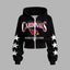 Zip-up hooded jacket and elastic-waist pants set 2609007214