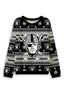 Las Vegas Raiders Ugly Christmas Football Fan Sweatshirt