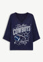Women Dallas Cowboys Long Sleeve Game Day Shirt