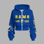 Los Angeles Rams Zip-up hooded jacket and elastic-waist pants set