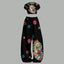 Women T-Shirt & Elasticated Trousers Two-Piece Set 2605009593