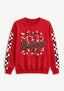 Women's Tampa Bay Buccaneers Floral Bow Crewneck Sweatshirt