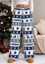 Womens Dallas Cowboys Christmas Wide Leg Pants