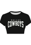 Dallas Cowboys Tops & Elasticated Trousers Two-Piece Set