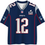 Patriots #12 Super Bowl LII Throwback Jersey Shirts