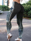 Dallas Cowboys Football Team Smoke Gradient Workout Leggings For Lady