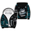 Philadelphia Eagles Fleece Lined Zip Up Hooded Jacket