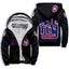 New York Giants City Fleece Lined Zip Up Football Fan Hooded Jacket