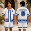 Troyes ESTAC Retro Floral Hawaiian & Short Pants For Fan