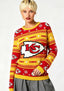 Kansas City Chiefs Ugly Christmas Football Fan Sweatshirt