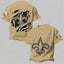 "New Orleans Saints" Printed Oversized Unisex T-shirt