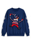 Women's Houston Texans Christmas Gnome Crewneck Sweatshirt