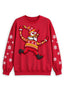 Women's Kansas City Chiefs Christmas Gnome Crewneck Sweatshirt