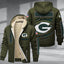 Green Bay Packers Premium Sherpa-Lined Winter Hoodie – Personalized Edition