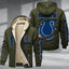 Indianapolis Colts Premium Sherpa-Lined Winter Hoodie – Personalized Edition