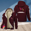 Arizona Cardinals Multicolor Thick Zip-Up Hoodie