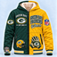 Green Bay Packers Thick Zip Up Hoodie