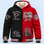Atlanta Falcons Thick Zip Up Hoodie