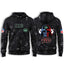 New York Jets Black Star Wars Graphic Hoodie